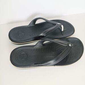 Crocs Crocband Flip-Flop Unisex Slip-On Lightweight Thong Sandal Size 10